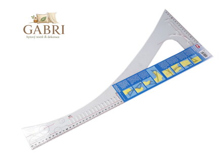Krejčovský příložník / pravítko Prym délka 60 cm