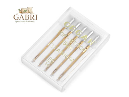 Strojové jehly Top Stitch s velkým ouškem 70; 80; 90 Organ