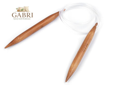 Kruhové jehlice bambusové č. 9; 10; 12 - SKLADEM