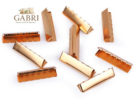 Kovová koncovka šíře 40 mm