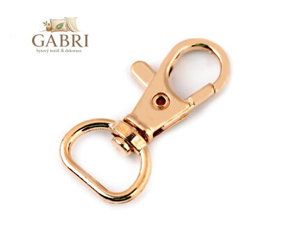 Kovová karabina průvlek 12 mm