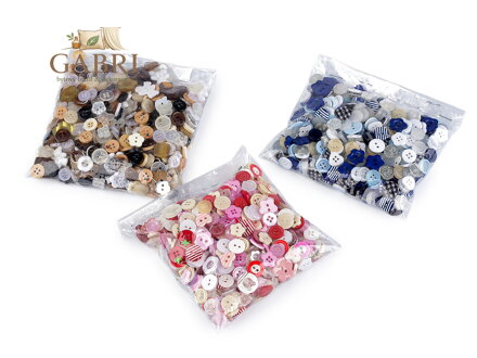 Knoflíky mix 500 ks
