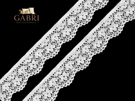 Elastická krajka šíře 25 mm