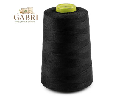 Polyesterové nitě pro overlocky i klasické šití návin 5000 yards PES 40/2 Jason bílé