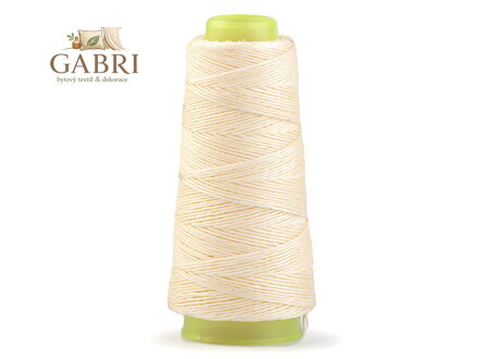 Voskované polyesterové nitě / dratev