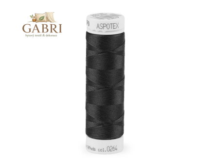 Polyesterové elastické nitě návin 100 m Aspotex 120 Amann