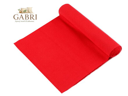 Elastický bavlněný náplet žebrovaný - tunel 16x80 cm