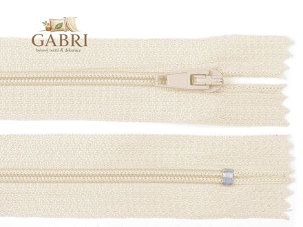 Spirálový zip šíře 3 mm délka 35 cm pinlock