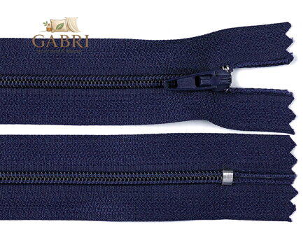 Spirálový zip No 3 délka 25 cm pinlock