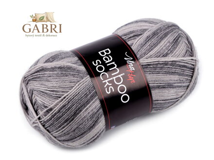 Pletací příze Bamboo Socks 100 g