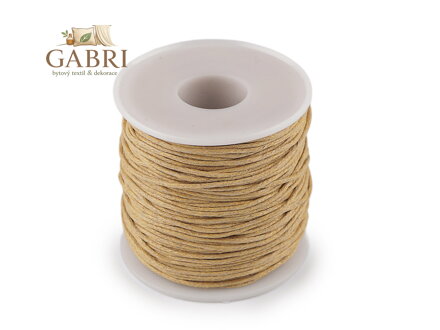 Šňůra hlazená Ø1 mm