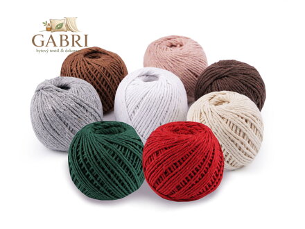 Bavlněný provázek Ø2 mm