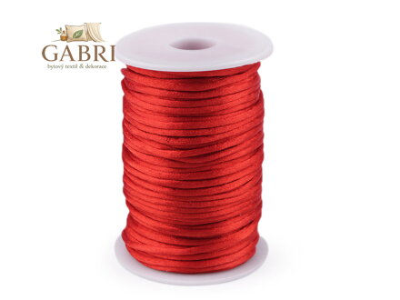 Saténová šňůra Ø3 mm