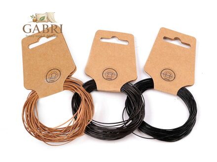 Kožená šňůrka Ø1 mm