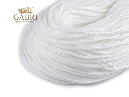 Oděvní šňůra PES Ø4 mm