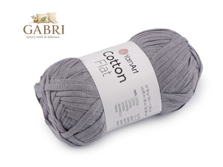 Bavlněná pletací příze Cotton Flat 50 g