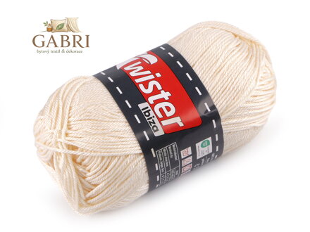 Bavlněná pletací příze Twister Ibiza 50 g