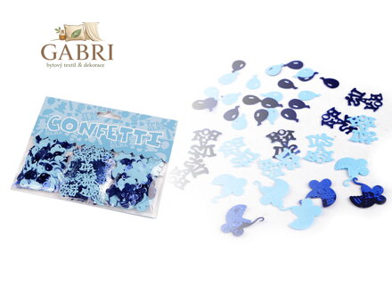 Konfety Baby Boy, Baby Girl - set k narození dítěte