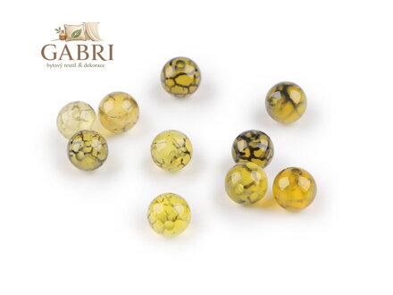 Achát syntetický, minerální korálky Ø6 mm