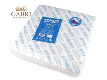 Netkaná textilie Perlan 32x32 cm s certifikací 200 ks