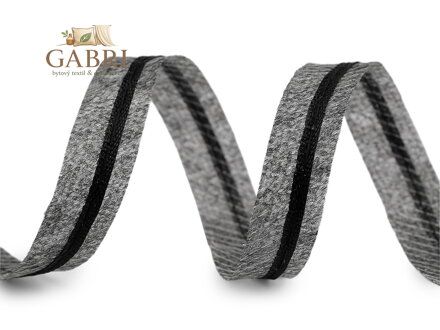 Zažehlovací proužek do švů s tkanicí