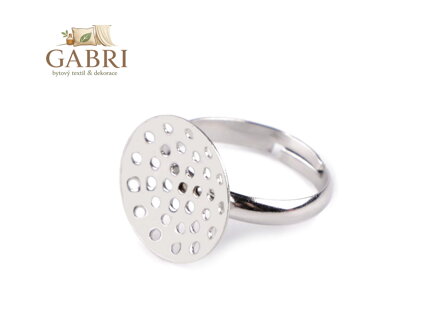 Prsten se sítkem Ø16 mm z nerezové oceli