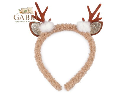 Čelenka do vlasů vánoční / párty