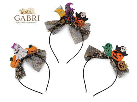 Čelenka do vlasů Halloween / čarodějnice