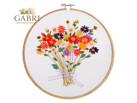 Sada na vyšívání s předtištěným motivem