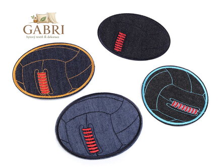 Nažehlovačka riflová míč