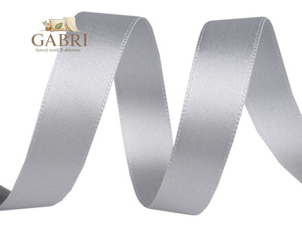 Atlasová stuha oboulící šíře 15 mm