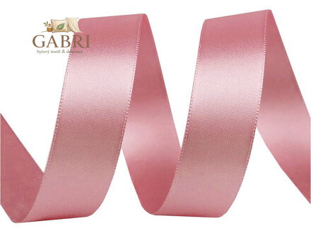 Atlasová stuha oboulící šíře 24 mm