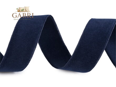 Sametová stuha oboustranná šíře 25 mm