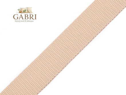 Popruh polypropylénový šíře 20 mm