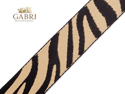 Hladký oboustranný popruh šíře 38 mm