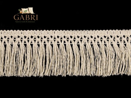 Bavlněné třásně šíře 55 mm