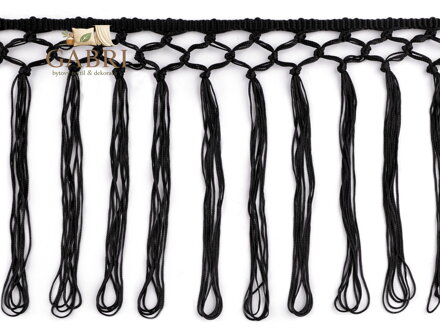 Třásně šíře 25 cm