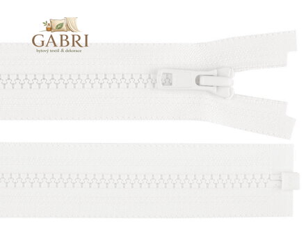 Kostěný zip YKK No 5 délka 30 cm bundový