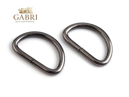 Polokroužek šíře 25 mm na koženou galanterii