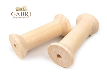 Dřevěná cívka 36x80 mm