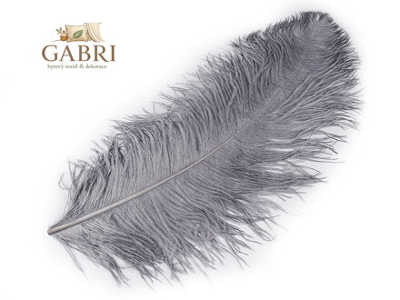 Pštrosí peří délka 60 cm