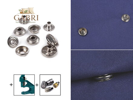 Kovové druky Ø15 mm (AM6) - O-SPRING - sypané