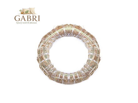 Slaměný věnec Ø20 cm