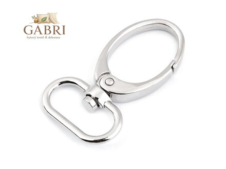 Kovová karabina průvlek 25 mm