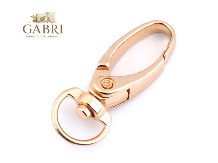 Kovová karabina průvlek 10 mm