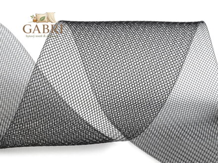 Modistická krinolína na vyztužení šatů a výrobu fascinátorů šíře 10 cm