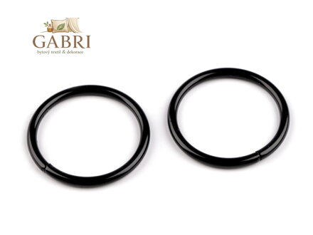 Kroužek Ø25 mm na koženou galanterii