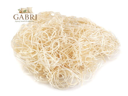 Dekorační dřevitá tráva / vlna