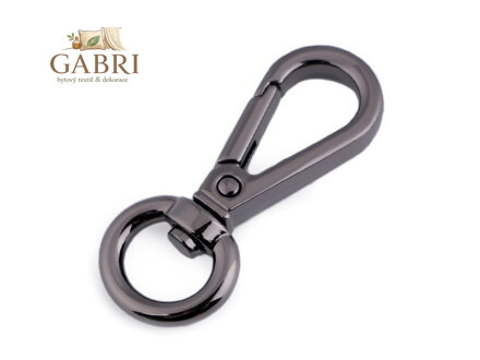 Kovová karabina průvlek 12 mm