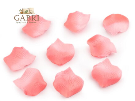 Dekorace plátky růží